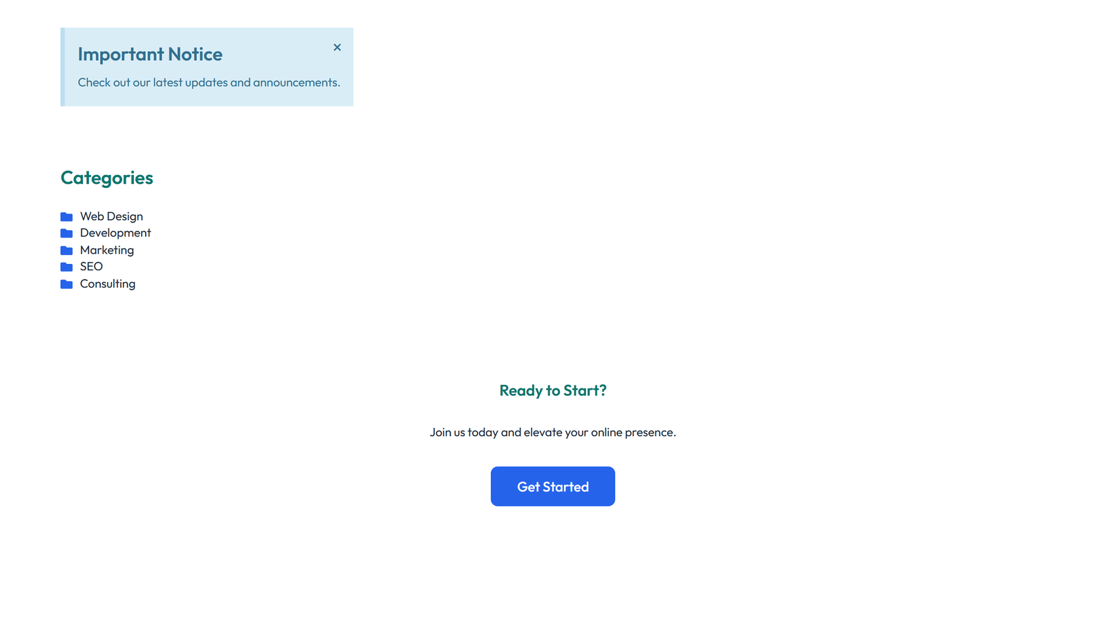 Screenshot of Sidebar Layout Style 5 7 - Elementor Sidebars component