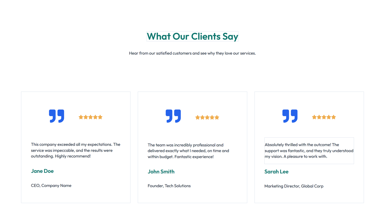 Social Proof Layout Style 5 - Elementor component