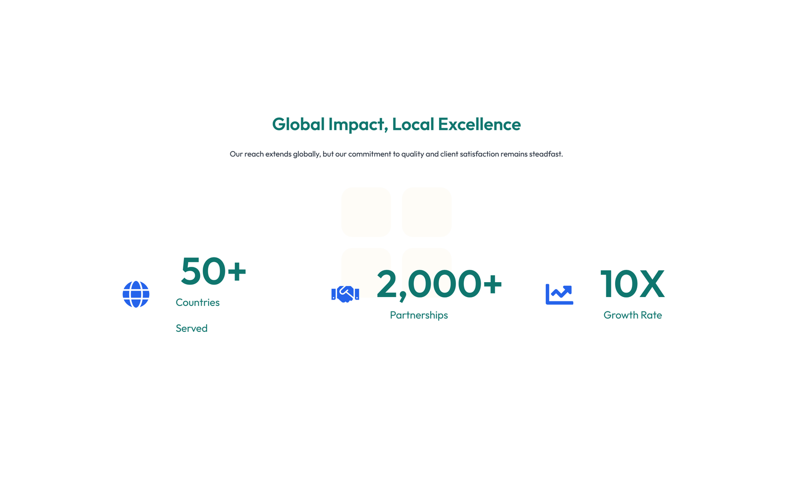 Screenshot of Stats Layout Style 6 6 - Elementor Stats / Counters component
