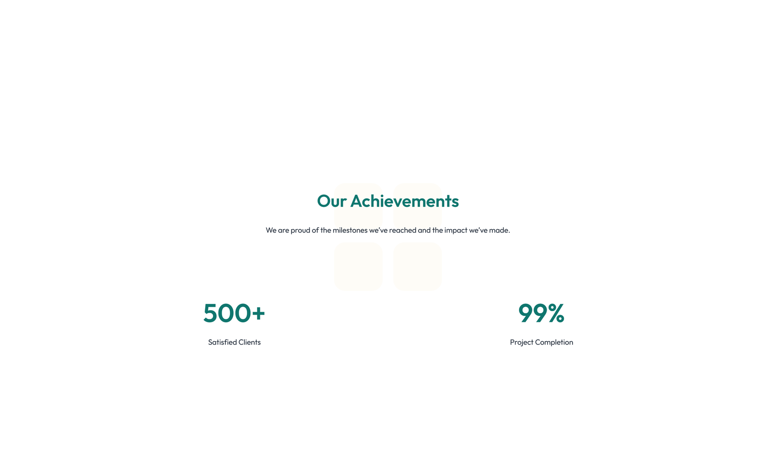 Screenshot of Stats Layout Style 3 8 - Elementor Stats / Counters component