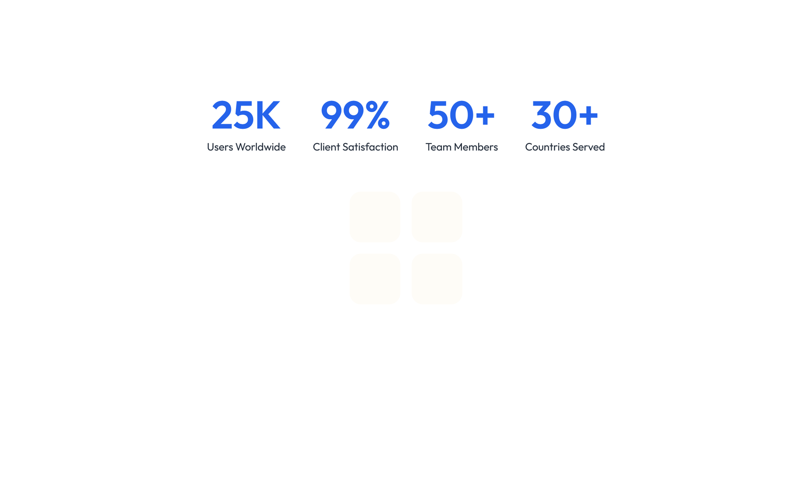 Screenshot of Stats Layout Style 4 13 - Elementor Stats / Counters component