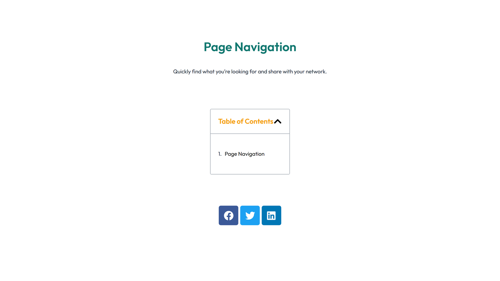 Screenshot of Table of Contents Layout Style 4 6 - Elementor Table of Contents component