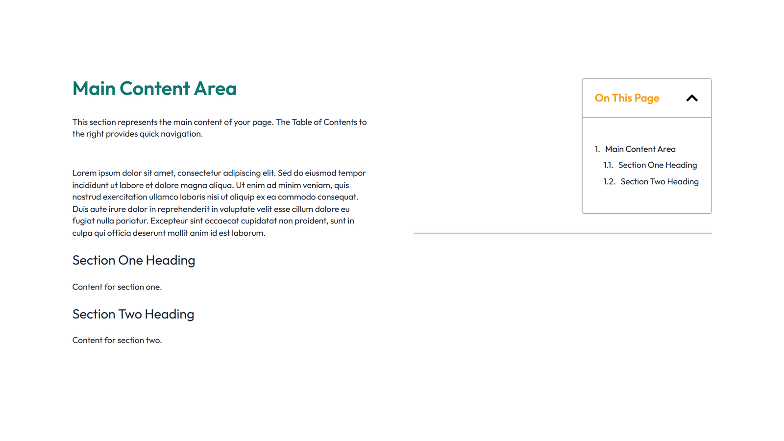 Table of Contents Layout Style 3 7 - Elementor component