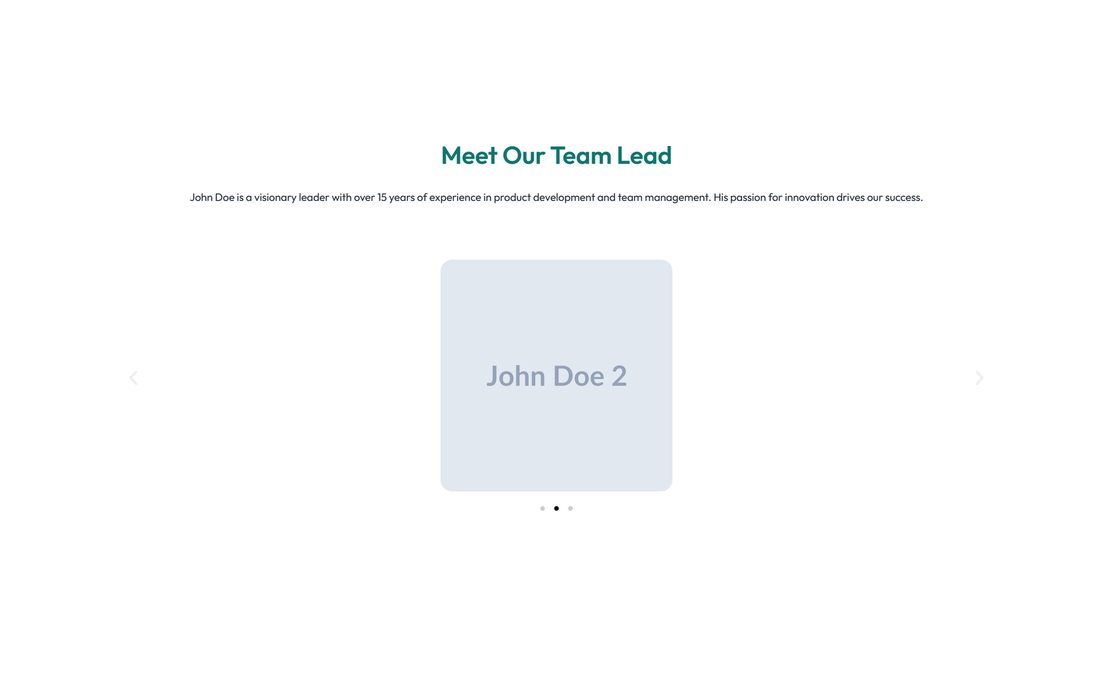 Team with 3-column Team Cards with Social 16 - Elementor component