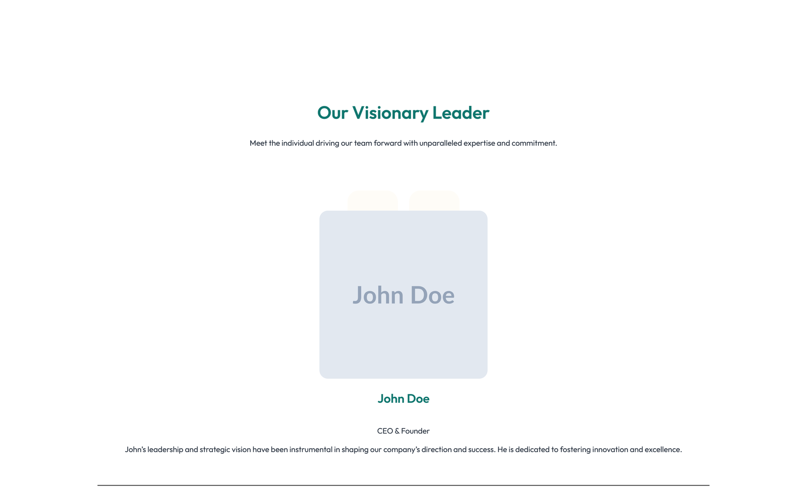 Team with 2-column Team Cards 99 - Elementor component