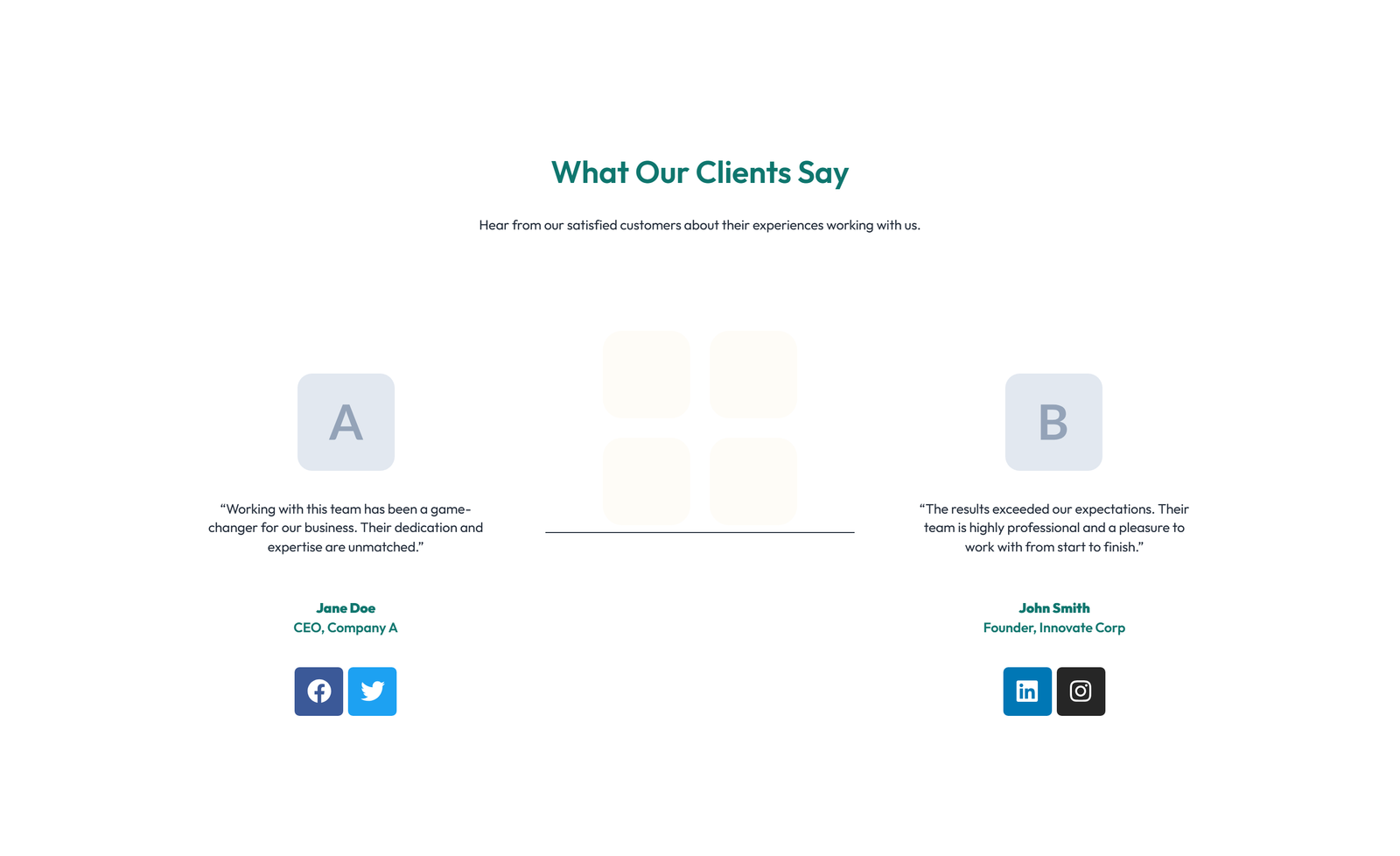 Screenshot of Testimonial with Reviews Widget with Heading 23 - Elementor Testimonial Sections component