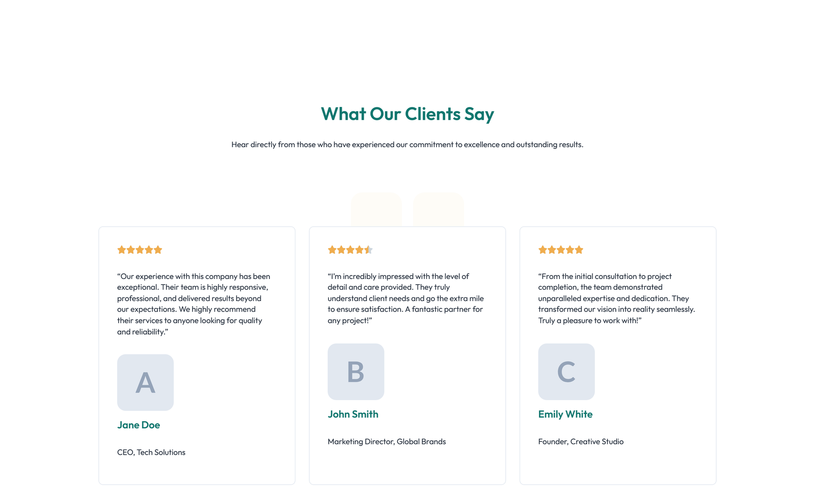 Testimonial with Carousel with Heading 27 - Elementor component