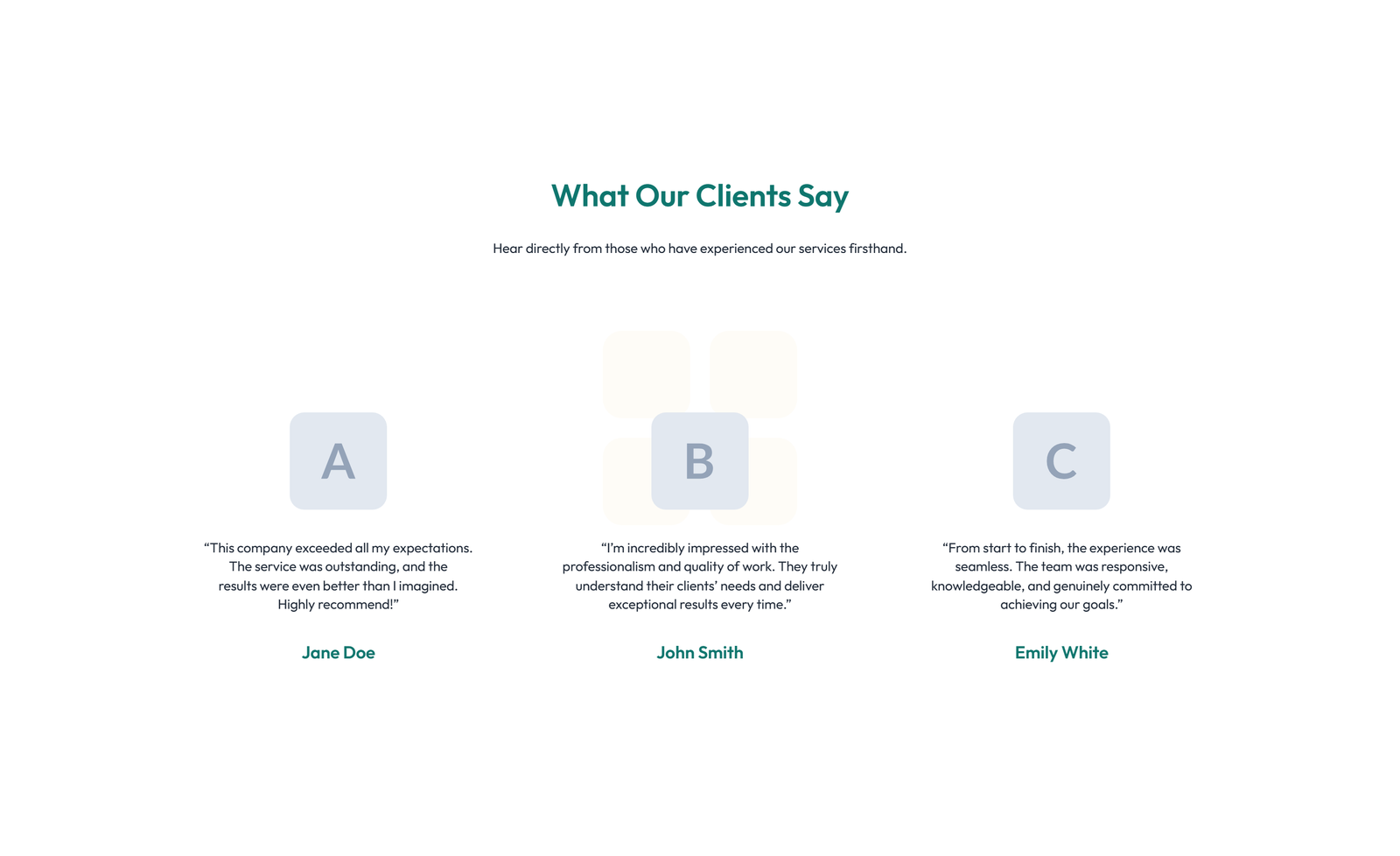 Testimonial with Reviews Widget with Heading 32 - Elementor component