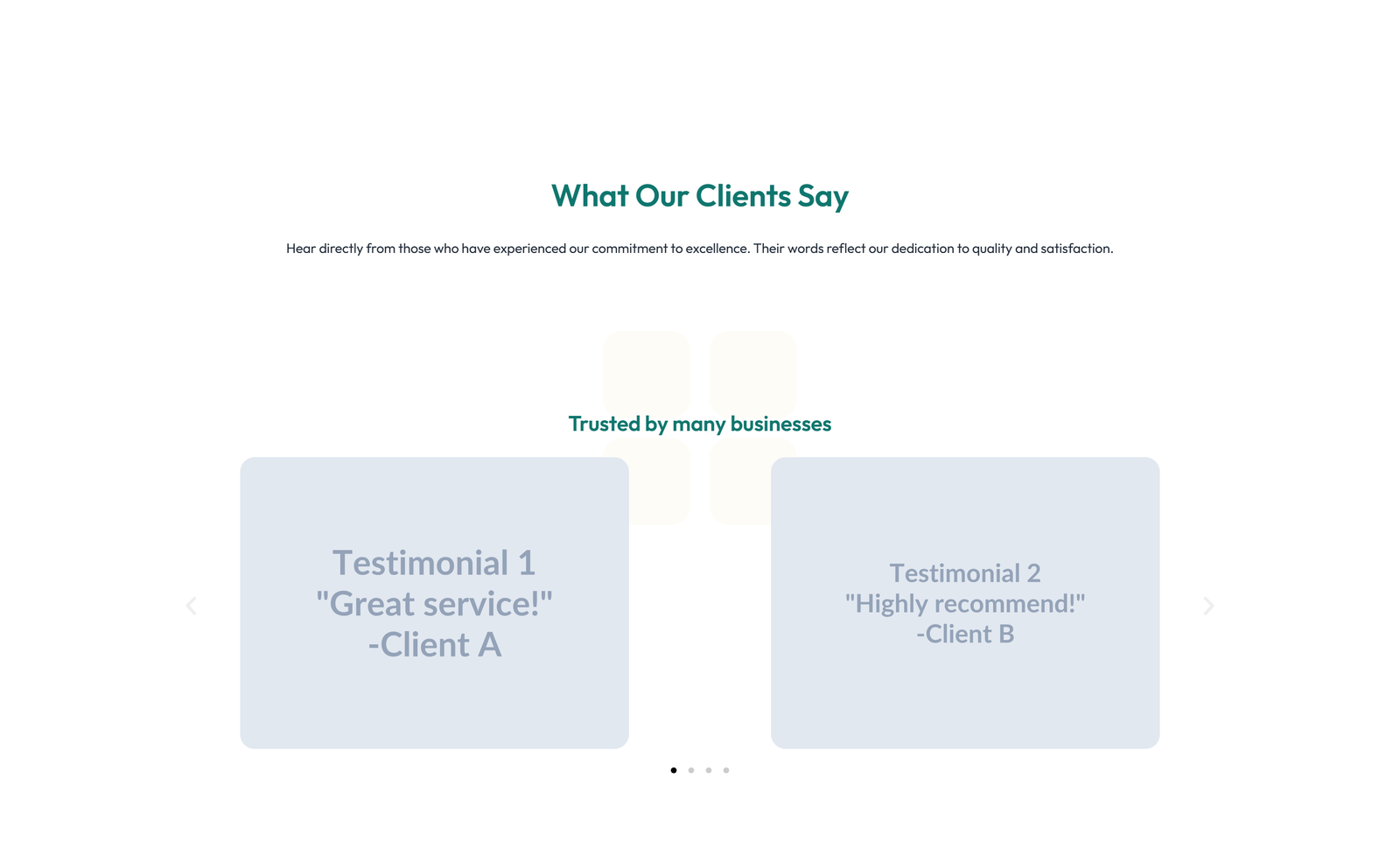 Testimonial with Reviews Widget with Heading 39 - Elementor component