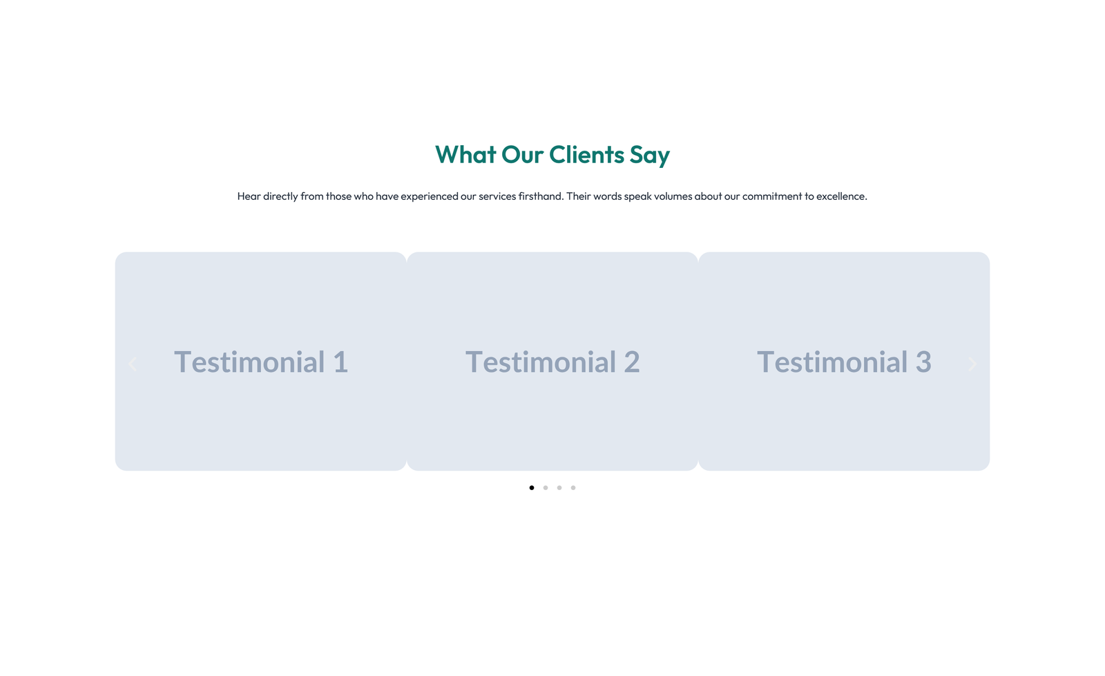 Testimonial with 3-column Rating, Quote Cards 66 - Elementor component
