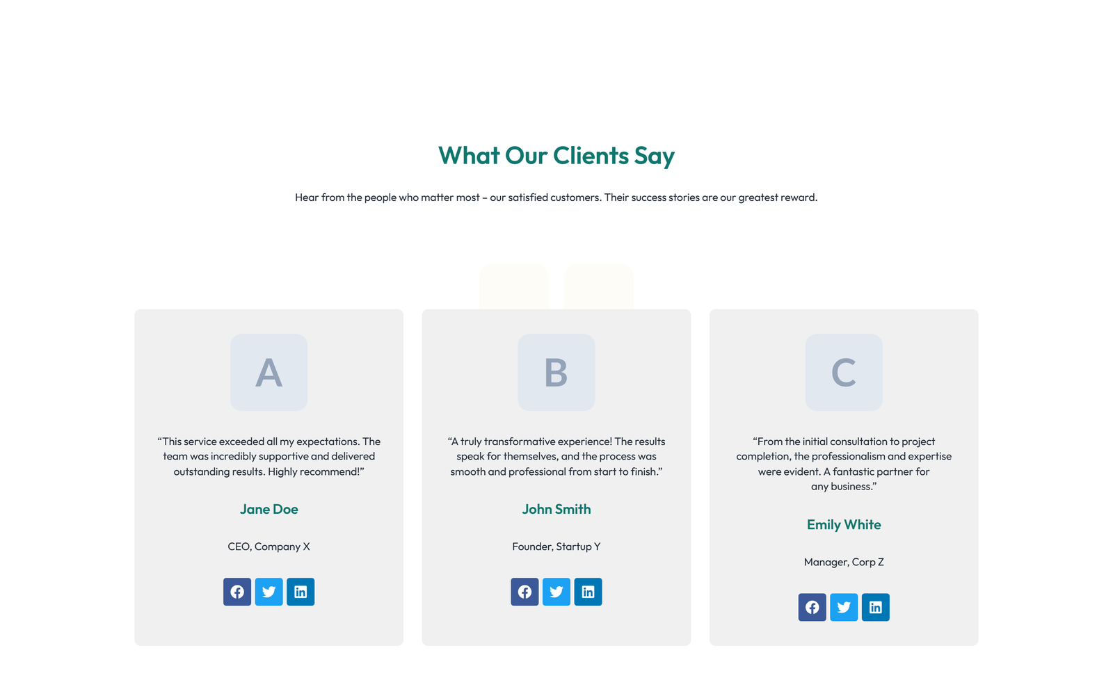 Testimonial with Reviews Widget with Heading 71 - Elementor component
