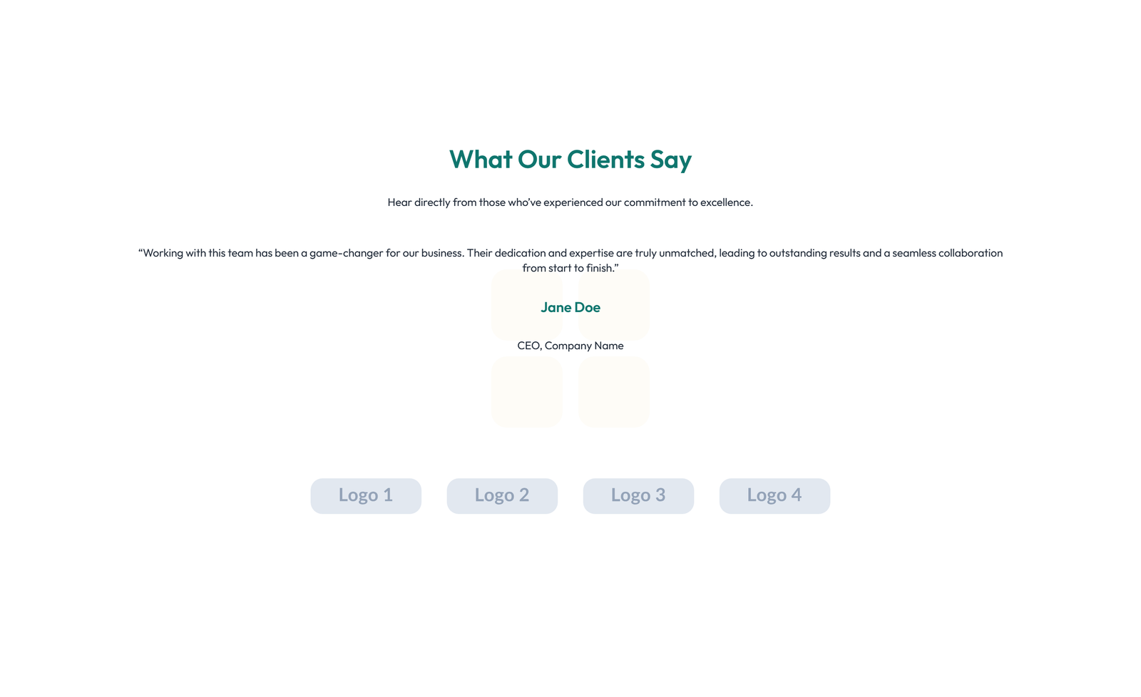 Screenshot of Testimonial with Reviews Widget with Heading 74 - Elementor Testimonial Sections component