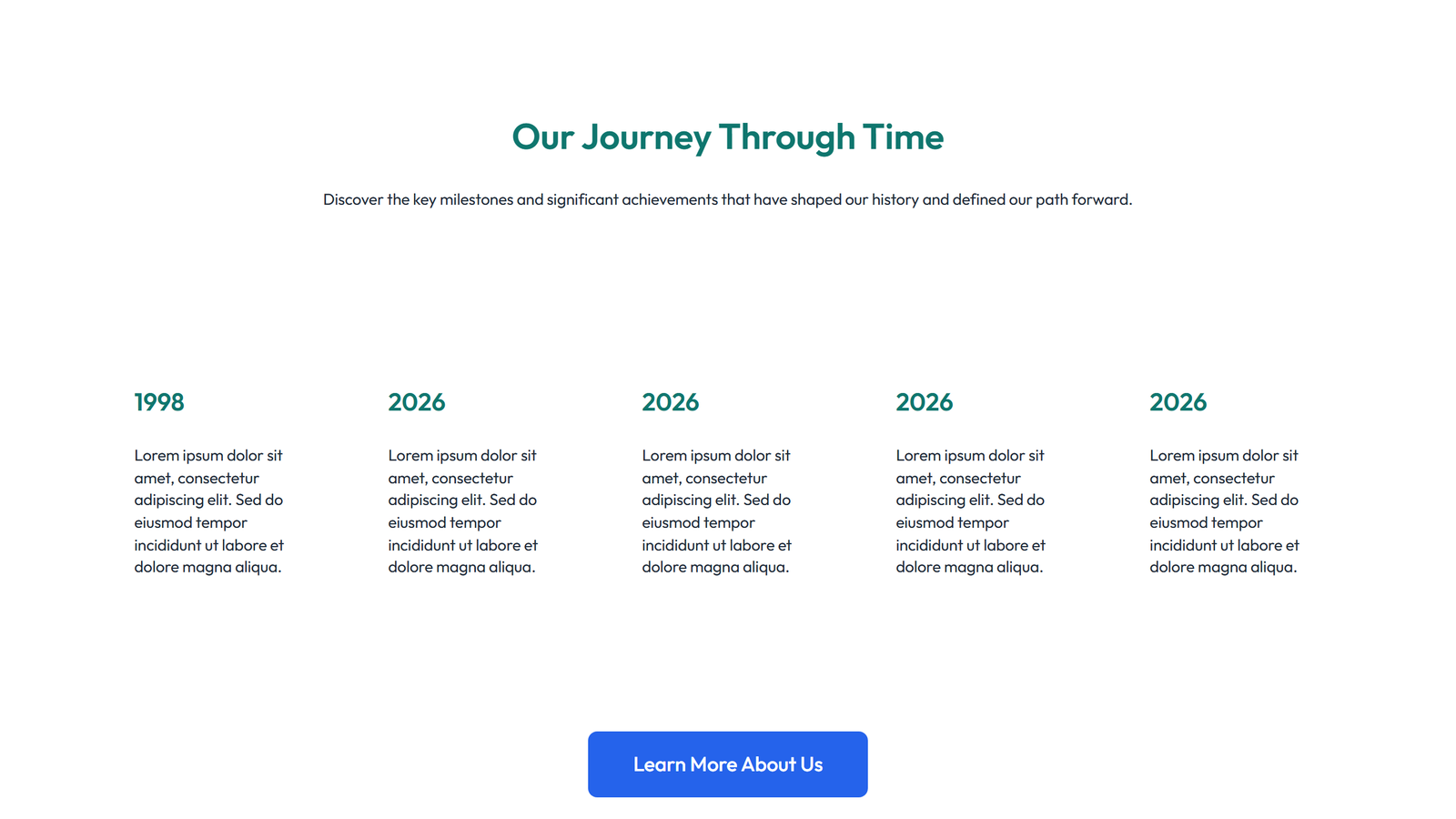 Timeline Layout Style 6 4 - Elementor component