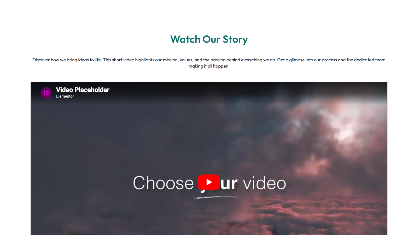 Video Layout Style 4 2 - Elementor component