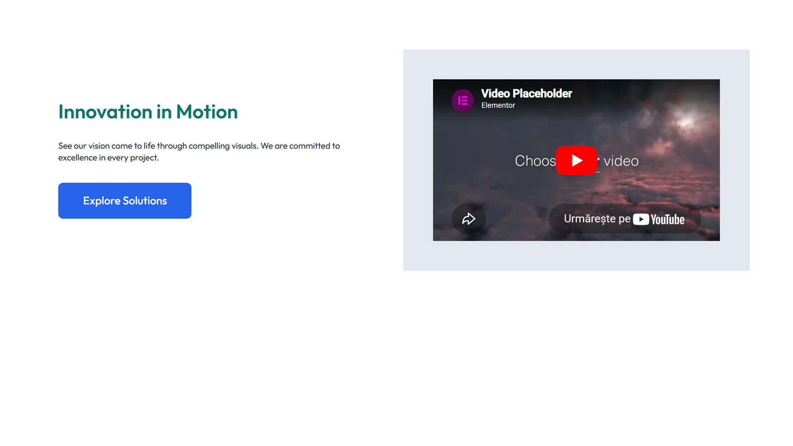 Video Layout Style 3 6 - Elementor component