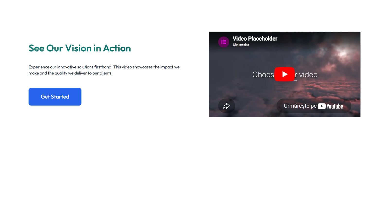 Video Layout Style 3 7 - Elementor component