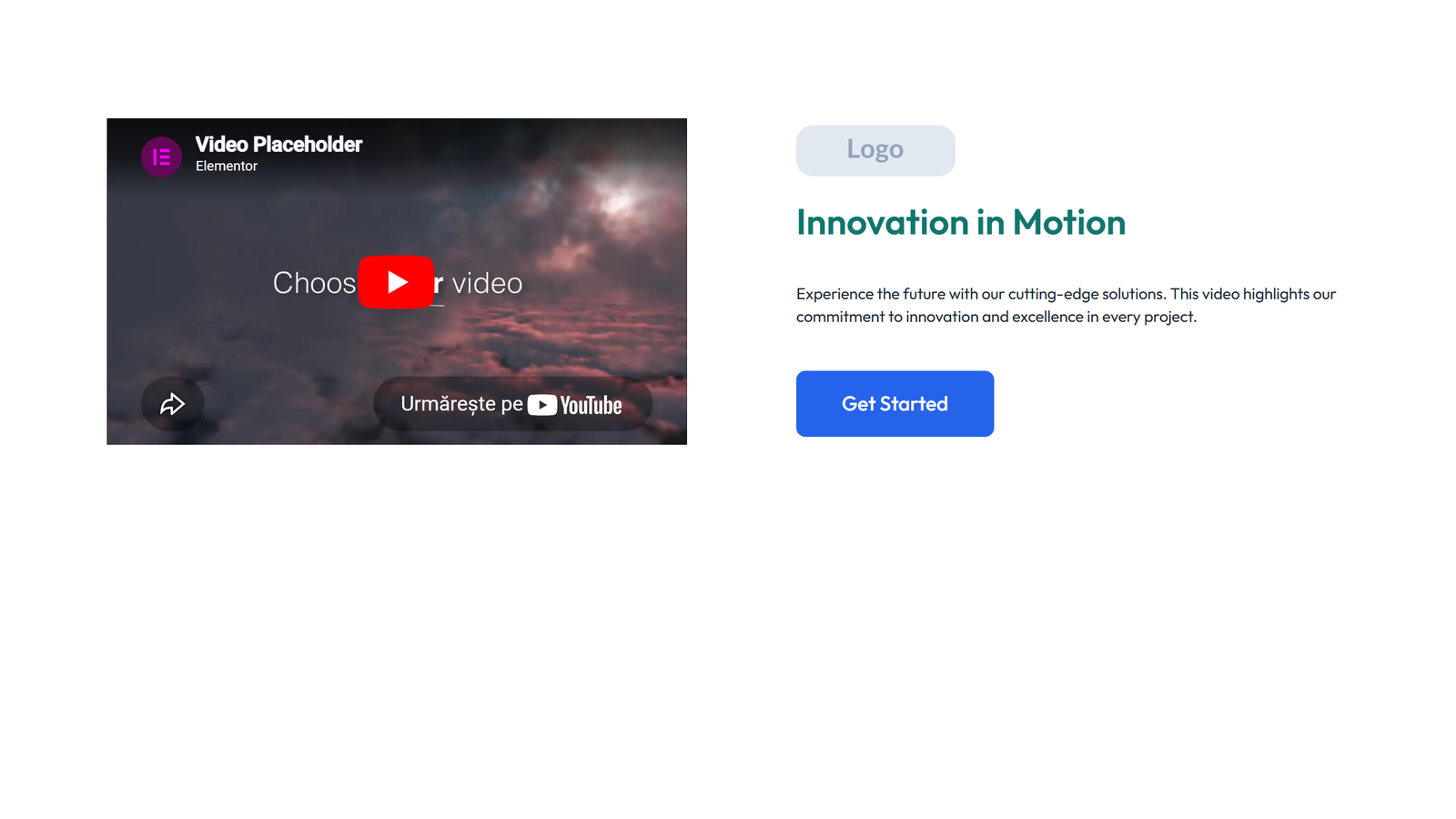 Video Layout Style 6 8 - Elementor component