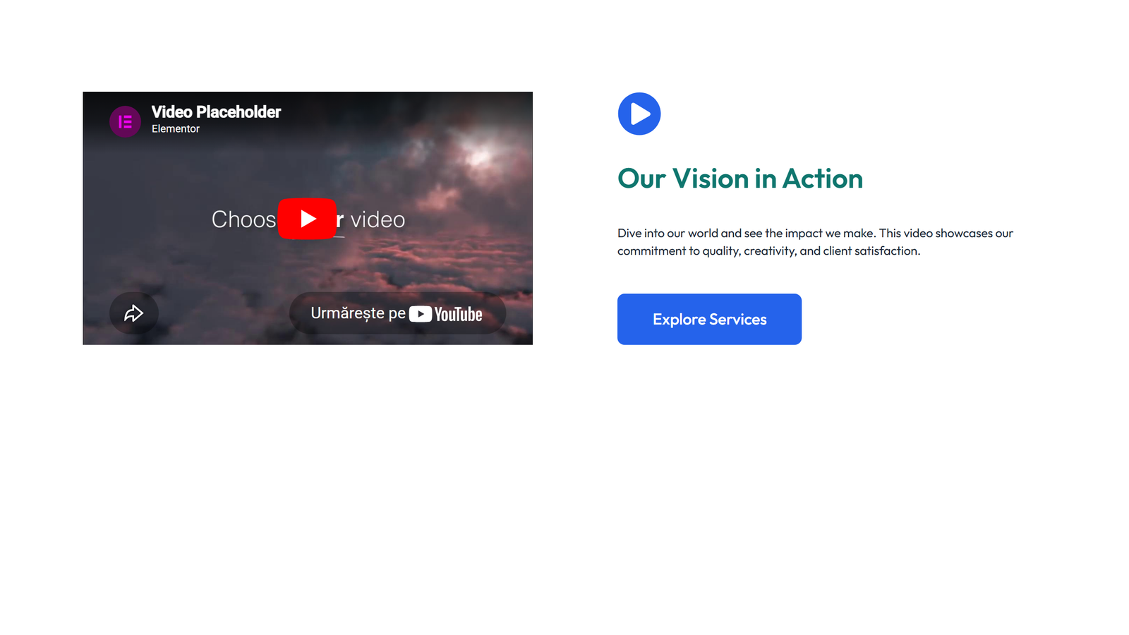 Video Layout Style 1 9 - Elementor component